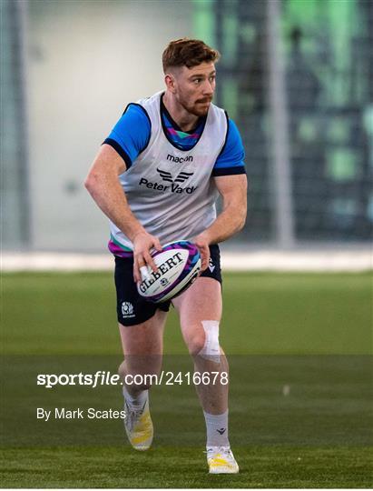 Scotland Rugby Squad Training