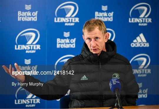 Leinster Rugby Media Conference