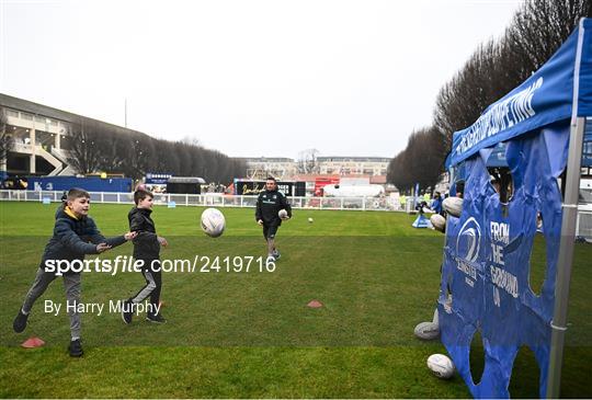 Activities at Leinster v Cardiff - United Rugby Championship