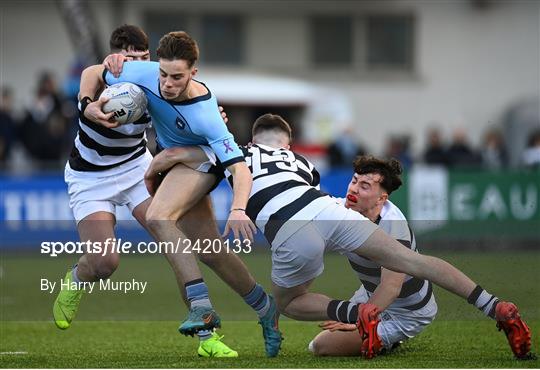 St Michael’s College v Belvedere College - Bank of Ireland Leinster Rugby Schools Senior Cup First Round