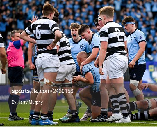 St Michael’s College v Belvedere College - Bank of Ireland Leinster Rugby Schools Senior Cup First Round