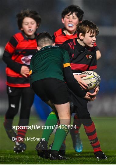 Bank of Ireland Half-Time Minis at Leinster v Cardiff - United Rugby Championship