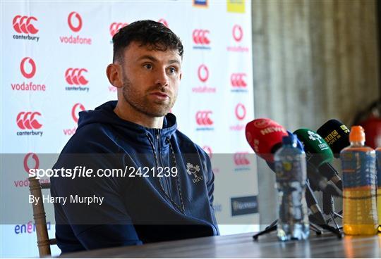 Ireland Rugby Squad Training and Media Conference