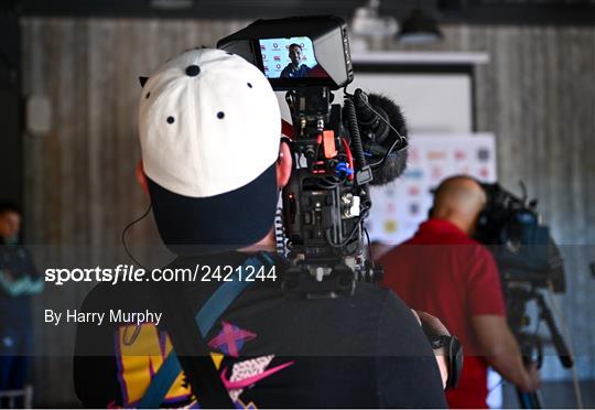 Ireland Rugby Squad Training and Media Conference