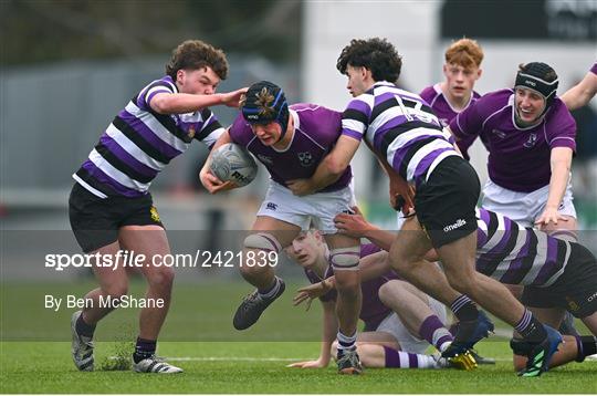 Terenure College v Clongowes Wood College - Bank of Ireland Leinster Rugby Schools Senior Cup First Round