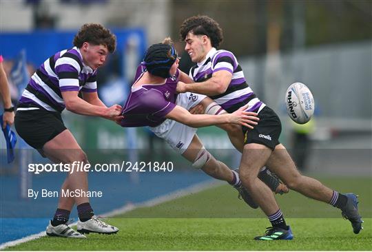 Terenure College v Clongowes Wood College - Bank of Ireland Leinster Rugby Schools Senior Cup First Round