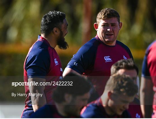 Ireland Rugby Squad Training and Media Conference