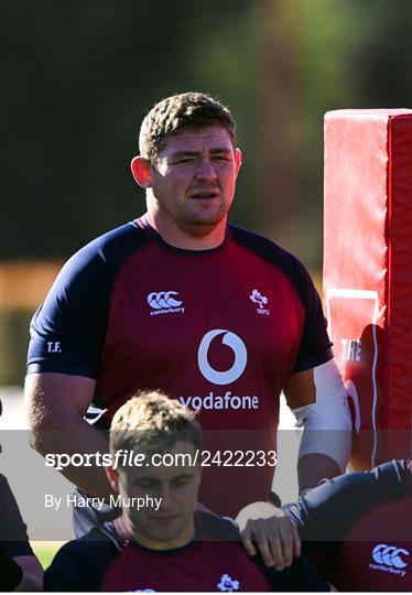 Ireland Rugby Squad Training and Media Conference