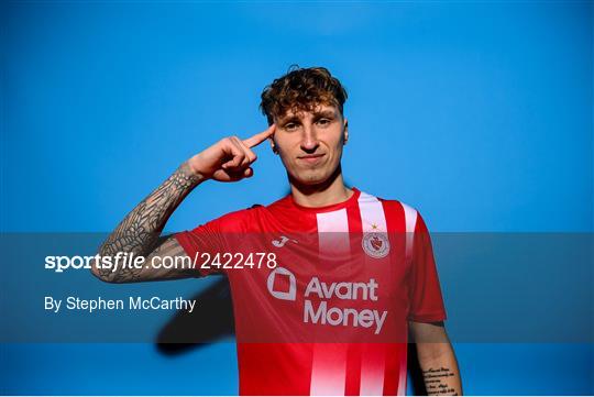 Sligo Rovers Squad Portraits 2023