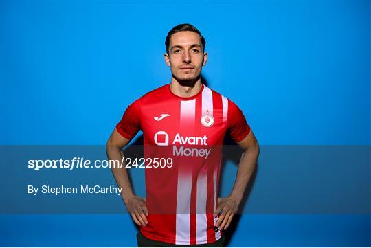 Sligo Rovers Squad Portraits 2023