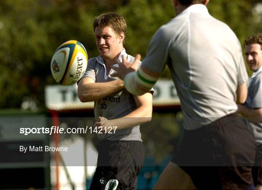 Ireland Rugby Training Tuesday