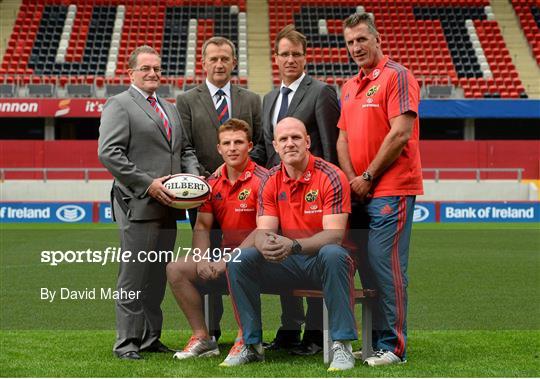 Bank of Ireland announced as sponsor of Munster Rugby