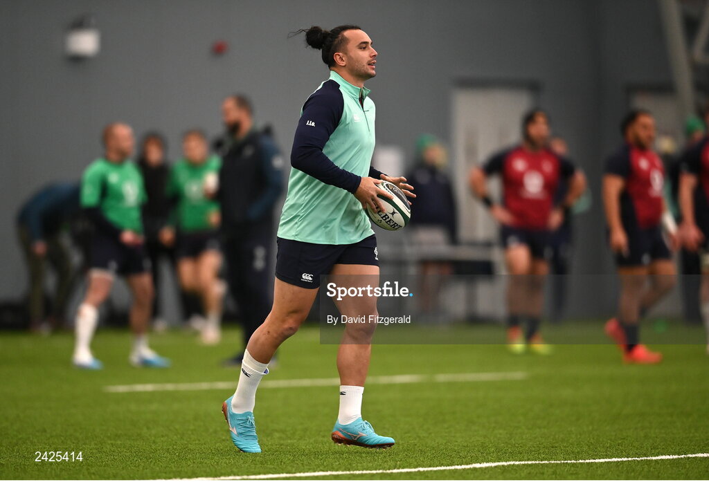 Sportsfile - Ireland Rugby Squad Training and Media Conference - 2425414