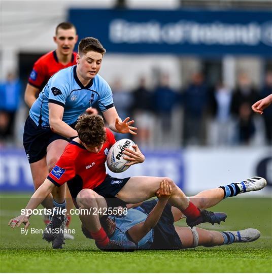 St Michael’s College v CUS - Bank of Ireland Leinster Rugby Schools Junior Cup First Round