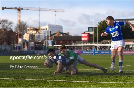 St Mary’s College v Gonzaga College - Bank of Ireland Leinster Rugby Schools Junior Cup First Round