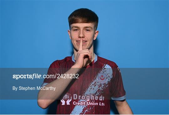 Drogheda United Squad Portraits 2023