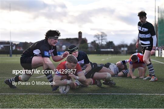 Cistercian College Roscrea v Catholic University School - Bank of Ireland Leinster Rugby Schools Senior Cup First Round