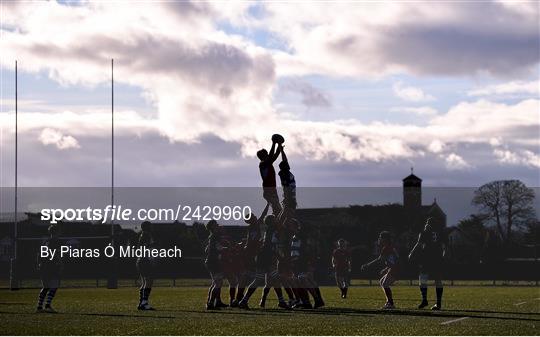 Cistercian College Roscrea v Catholic University School - Bank of Ireland Leinster Rugby Schools Senior Cup First Round