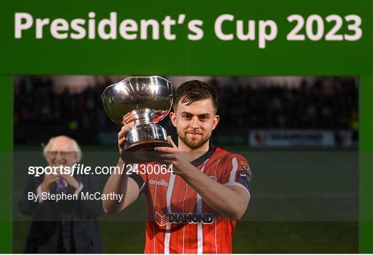Derry City v Shamrock Rovers - President's Cup
