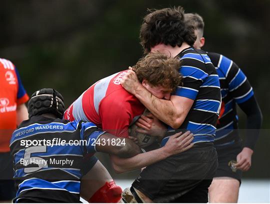 Wexford Wanderers RFC v Mullingar RFC - Bank of Ireland Provincial Towns Cup 1st Round