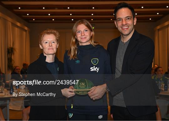 Republic of Ireland Women Cap's Presentation