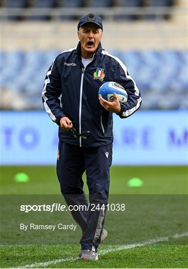 Italy Rugby Captain's Run