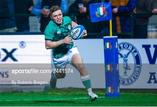 Italy v Ireland - U20 Six Nations Rugby Championship