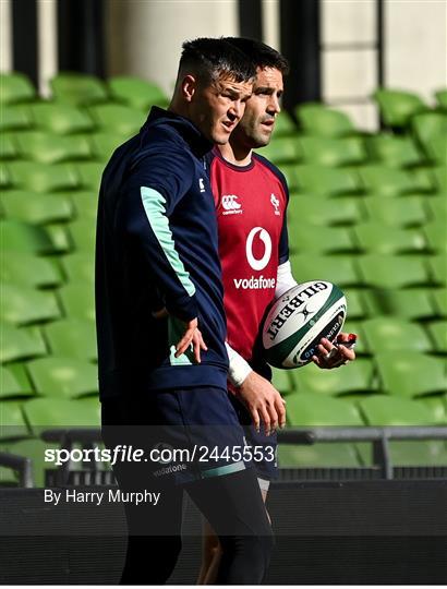 Ireland Rugby Open Training and Media Conference