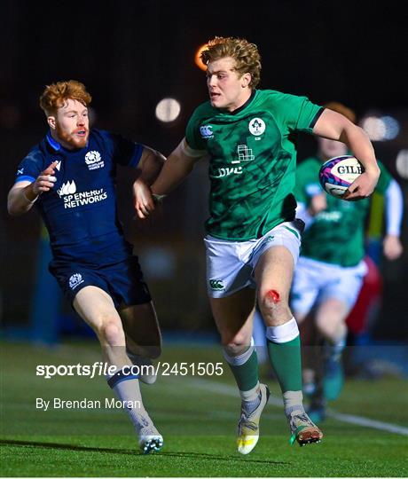 Scotland v Ireland - U20 Six Nations Rugby Championship