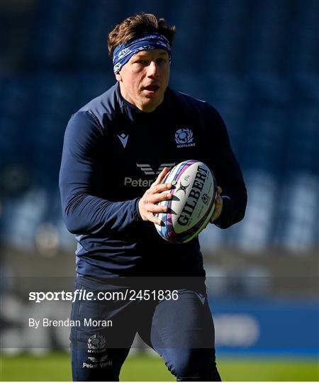 Scotland Rugby Captain's Run
