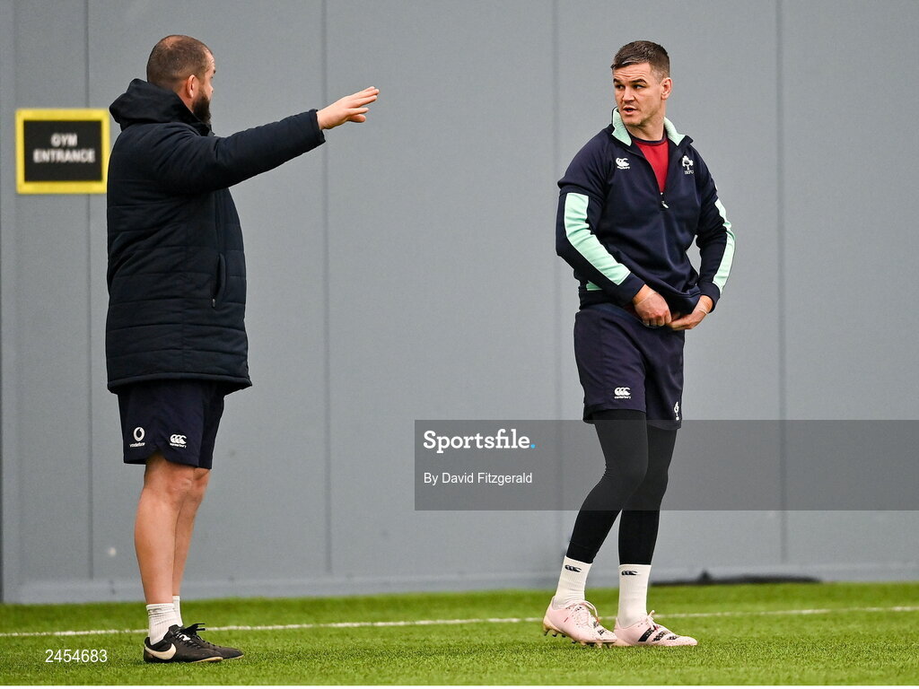 Sportsfile - Ireland Rugby Squad Training and Media Conference - 2454683