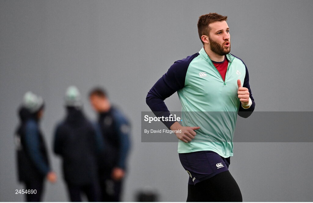 Sportsfile - Ireland Rugby Squad Training and Media Conference - 2454690