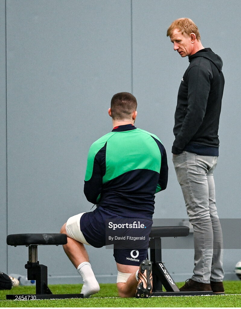 Sportsfile - Ireland Rugby Squad Training and Media Conference - 2454730