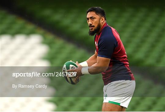 Ireland Rugby Captain's Run and Media Conference