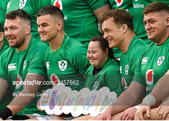 Ireland Rugby Captain's Run and Media Conference