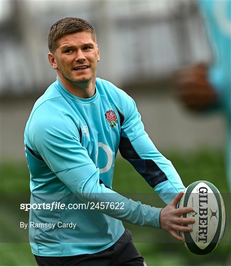 England Rugby Captain's Run and Media Conference