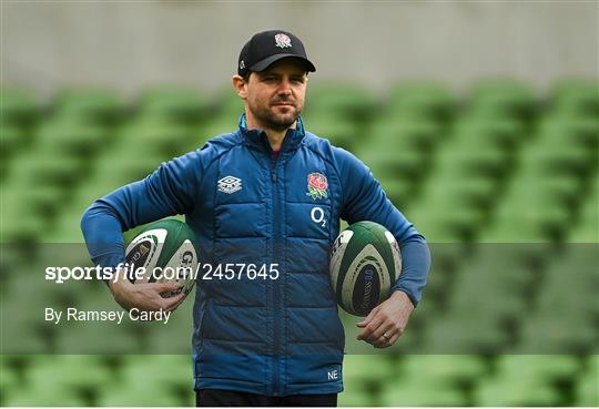 England Rugby Captain's Run and Media Conference England Rugby Captain's Run and Media Conference