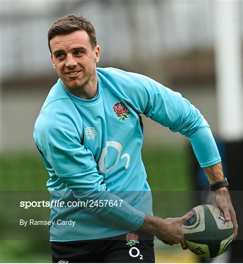 England Rugby Captain's Run and Media Conference