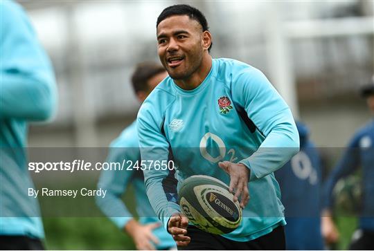 England Rugby Captain's Run and Media Conference