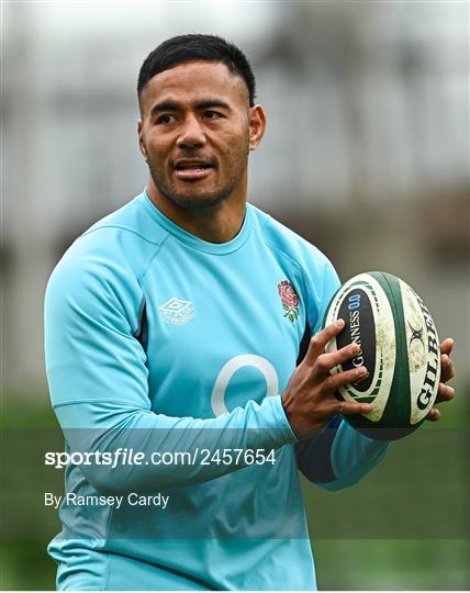 England Rugby Captain's Run and Media Conference