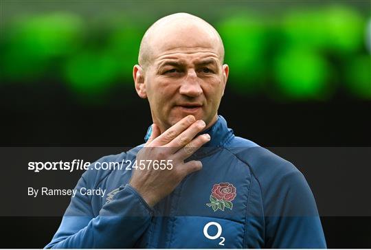 England Rugby Captain's Run and Media Conference