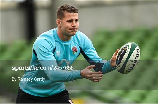 England Rugby Captain's Run and Media Conference