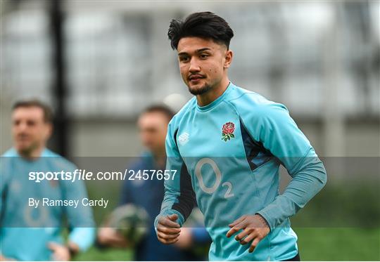 England Rugby Captain's Run and Media Conference