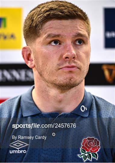 England Rugby Captain's Run and Media Conference England Rugby Captain's Run and Media Conference
