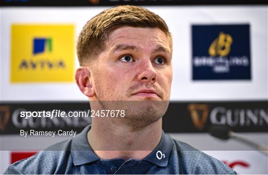 England Rugby Captain's Run and Media Conference