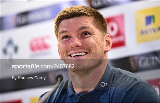 England Rugby Captain's Run and Media Conference