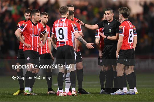 Derry City v Sligo Rovers - SSE Airtricity Men's Premier Division Derry City v Sligo Rovers - SSE Airtricity Men's Premier Division
