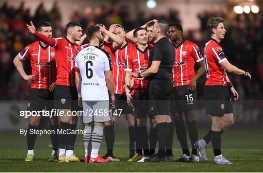 Derry City v Sligo Rovers - SSE Airtricity Men's Premier Division Derry City v Sligo Rovers - SSE Airtricity Men's Premier Division