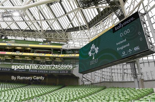 Ireland v England - Guinness Six Nations Rugby Championship Ireland v England - Guinness Six Nations Rugby Championship