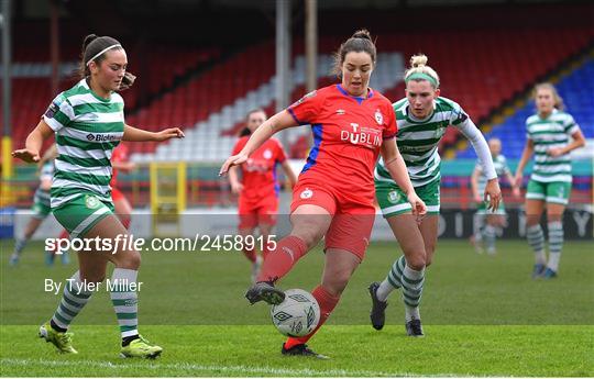 Shelbourne v Shamrock Rovers - SSE Airtricity Women's Premier Division Shelbourne v Shamrock Rovers - SSE Airtricity Women's Premier Division